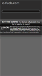 Mobile Screenshot of e-fuck.com